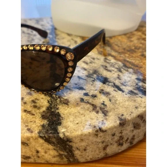 Sunglasses Hollywood Cat Eye, Made In Italy Comes With Case New Festival Beach - Picture 4 of 10